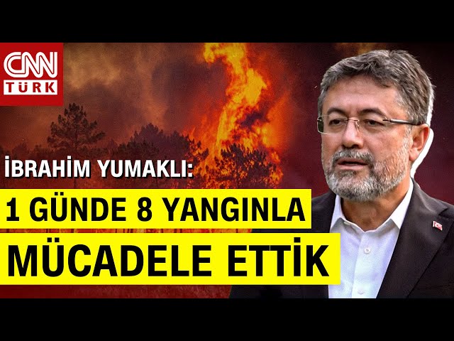 ⁣Orman Yangınları İle Mücadele! Tarım ve Orman Bakanı İbrahim Yumaklı Anlatıyor | 5N1K