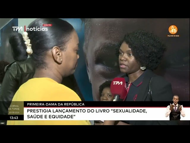 Primeira-Dama da República prestigia lançamento do livro "Sexualidade, Saúde e Equidade"