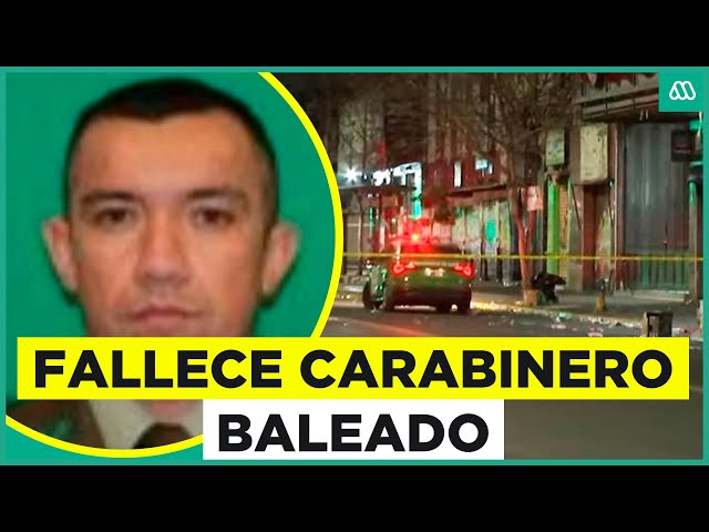 Fallece carabinero que fue baleado al exterior del Teatro Caupolicán