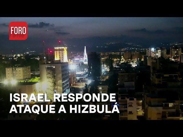 Israel responde ataque de Hizbulá bombardeando objetivos terroristas - Las Noticias