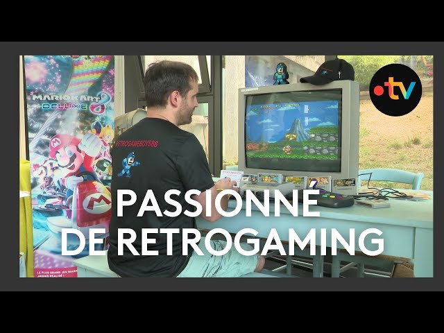 Retrogaming : rencontre avec un passionné de jeux vidéo anciens