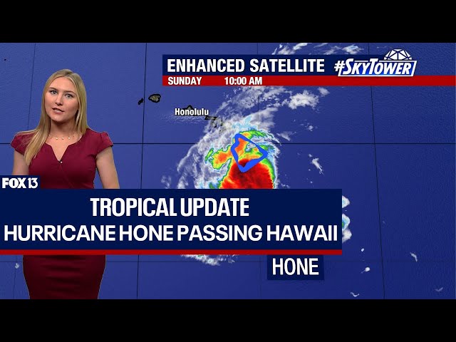 ⁣Hawaii's Big Island under hurricane warnings