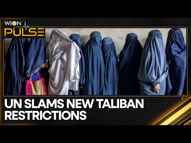 ⁣UN slams new Taliban restrictions: Women can't sing, read or travel alone | WION Pulse