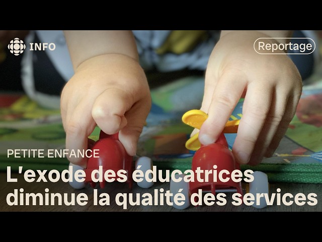 ⁣Pénurie de main-d'œuvre « inquiétante » dans les centres de la petite enfance (CPE)