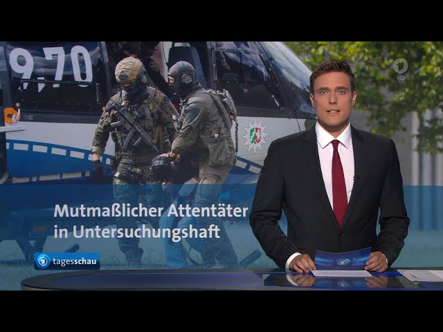 tagesschau 20:00 Uhr, 25.08.2024