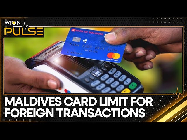 ⁣Maldives: BML announces card limits for foreign transactions | WION Pulse