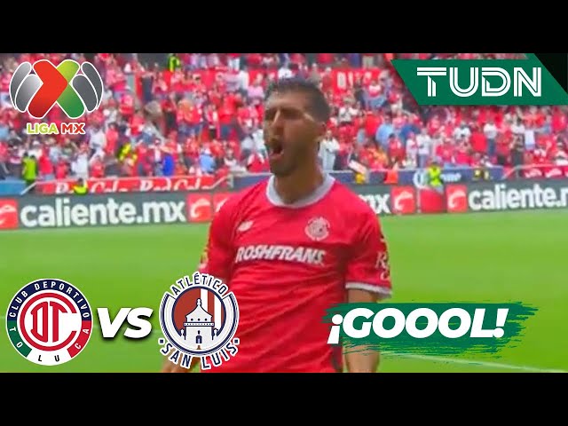 ⁣¡EL GOLEADOR! Paulinho define de primera | Toluca 2-1 Atl San Luis | Liga Mx -AP2024 - J5 | TUD