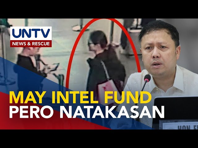 ⁣House panel, bubusisiin ang intel funds ng mga ahensya kasunod ng pagtakas ni Alice Guo