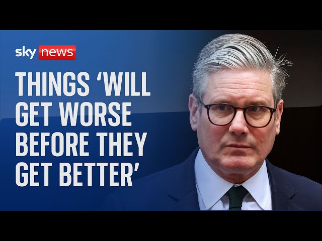 ⁣Prime Minister to say things 'will get worse before it gets better'