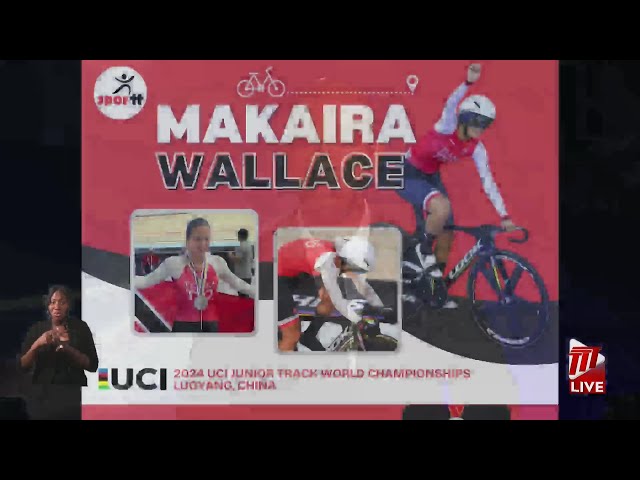 ⁣Makaira Wallace Wins Silver