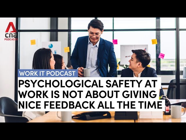 ⁣Psychological safety at work is not about giving nice feedback