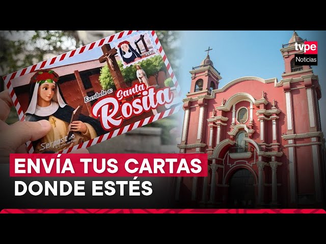 Devotos de Santa Rosa podrán enviar sus cartas a través de SERPOST