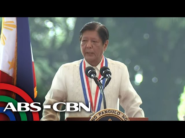 ⁣Marcos Jr. leads commemoration of National Heroes' Day at the Libingan ng mga Bayani in Taguig 