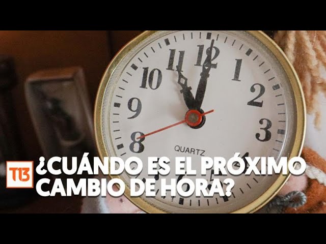 ¡A prepararse! Se viene un nuevo cambio de hora