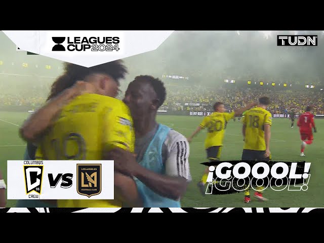 ⁣¡SE ACABÓ! Doblete de Russell y Columbus festeja | Columbus Crew 3-1 LAFC | Leagues Cup 2024 | TUDN