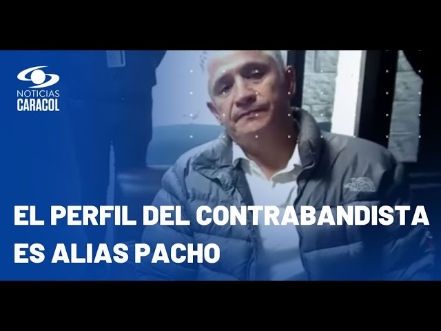 ⁣Cayó alias Pacho, quien estaría detrás del 80% del contrabando que entra a Colombia