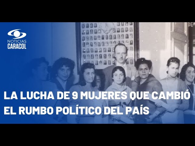 ⁣70 años desde que las mujeres pueden votar en Colombia