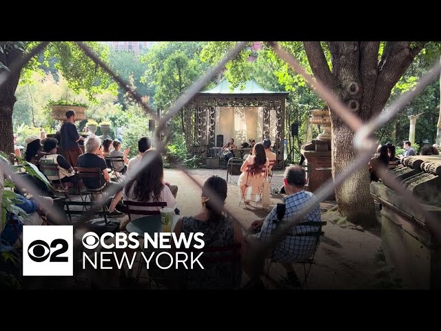 ⁣Volunteers hope to save NYC's Elizabeth Street Garden from being bulldozed