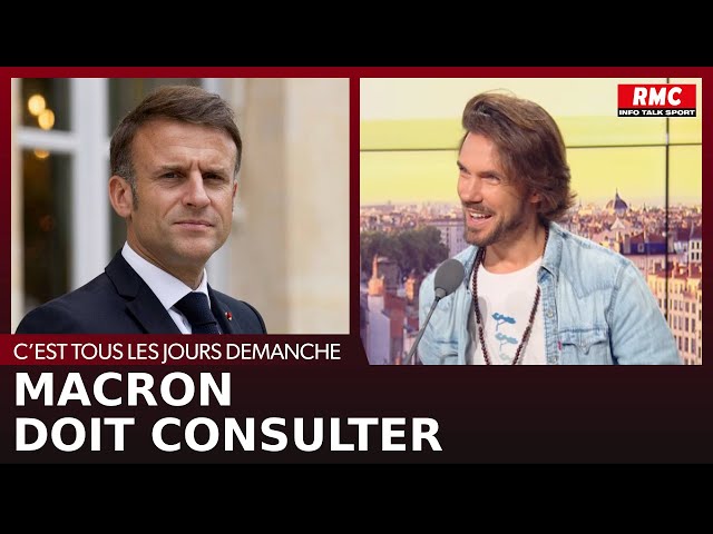 ⁣Arnaud Demanche : Macron doit consulter !