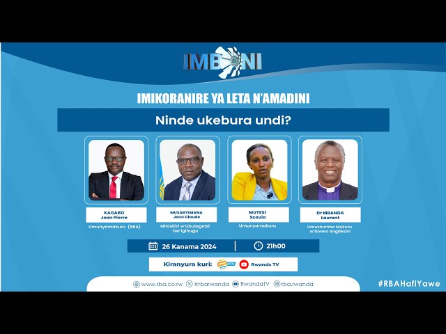 ⁣#IMBONI: Imikoranire ya Leta n'amadini | Ninde ukebura undi?