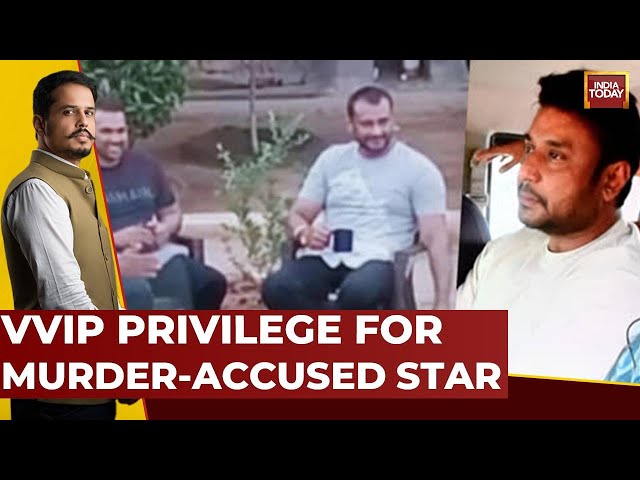 ⁣Beverage, Cigarette & Gangsters: Prison Turns Party For Kannada Actor Darshan | Renukaswamy Murd