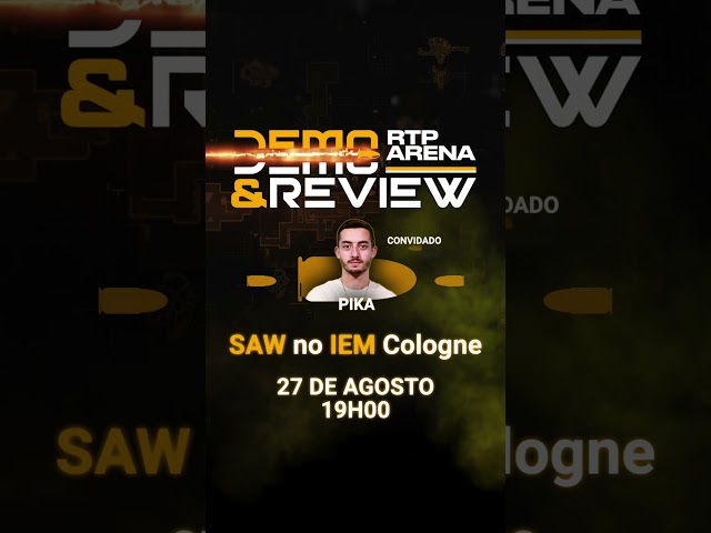 ⁣Demo & Review volta esta terça-feira com o PIKA para a análise de SAW no IEM Cologne