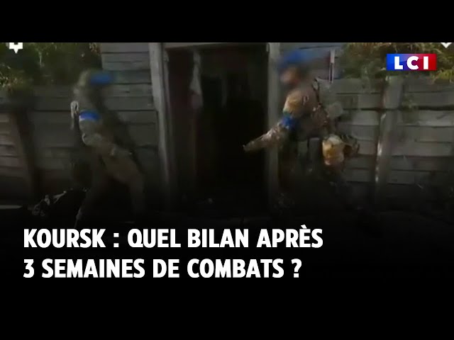 Koursk : quel bilan après 3 semaines de combats ?