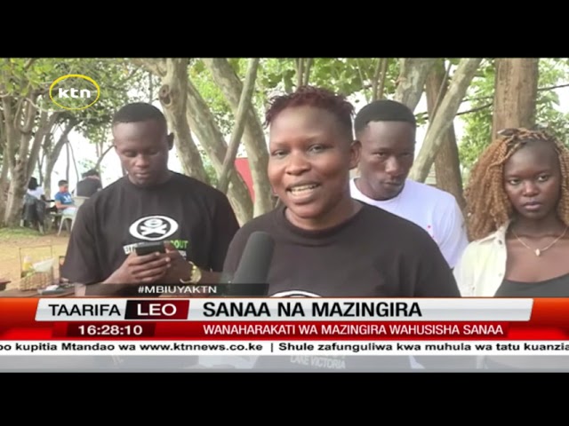 ⁣Wanaharakati wa mazingira wahusisha sanaa na Mazingira