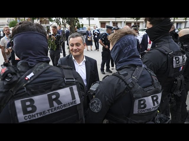 ⁣Frankreichs Innenminister Darmanin verurteilt antisemitischen Angriff auf Synagoge