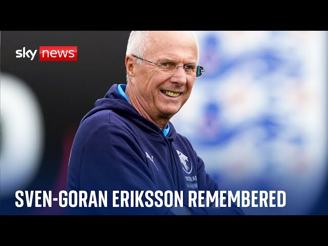 ⁣Sven-Goran Eriksson: Life and career of former England manager