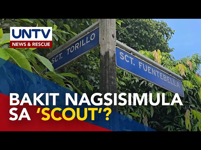 ⁣ALAMIN: Bakit nagsisimula sa ‘Scouts’ ang pangalan ng mga kalye sa Timog Ave. at Tomas Morato sa QC?