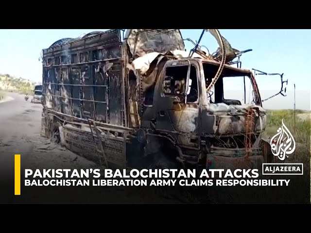 Balochistan attacks: BLA claims responsibility for multiple attacks in southwestern Pakistan