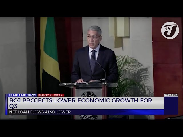 ⁣BOJ Projects Lower Economic Growth for Q3 | TVJ Business Day