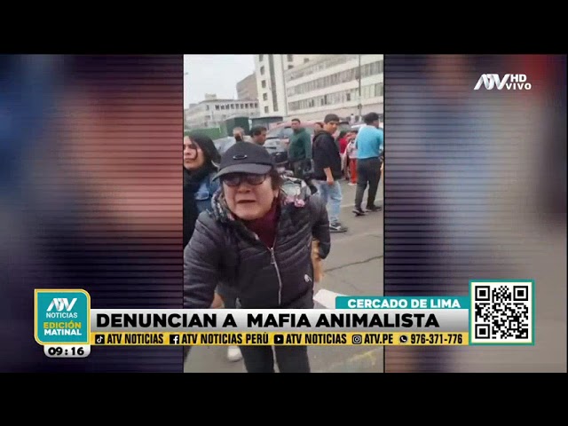 ⁣Denuncian existente mafia animalista en el Cercado de Lima que lucra con las mascotas