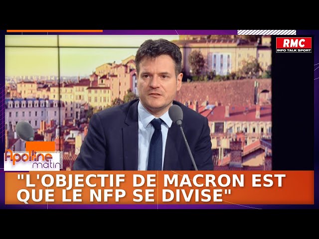 ⁣"L'objectif de Macron est d'attendre que le NFP se divise", estime Benjamin More