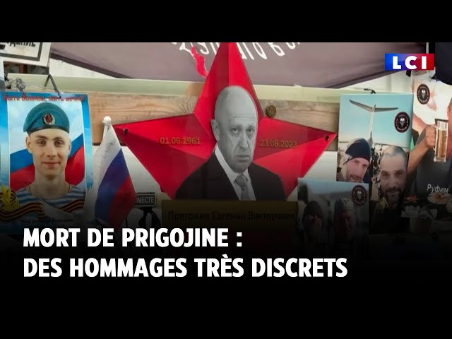 Mort de Prigojine : des hommages très discrets