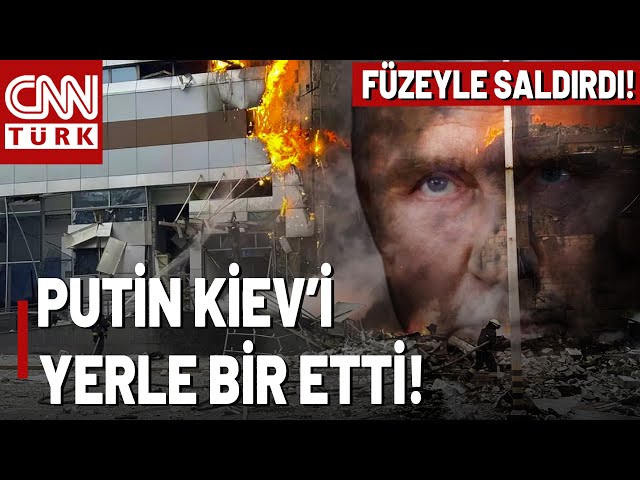 Rusya’dan Ukrayna’ya Büyük Darbe! 100 Dron Ve Füzeyle Saldırdı: 2 Ölü