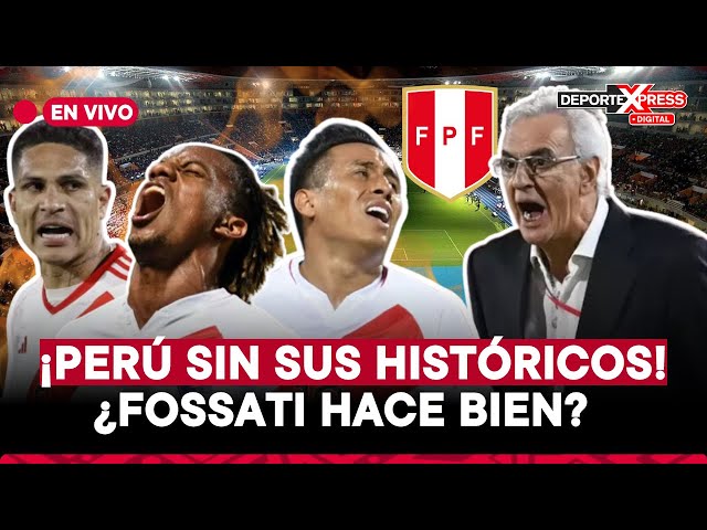 ️ ⚽ Debate EN VIVO por los convocados por Fossati a la Selección Peruana | Deporte Express Digital