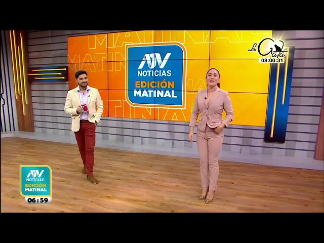 ATV Noticias Matinal: Programa del 26 de agosto del 2024