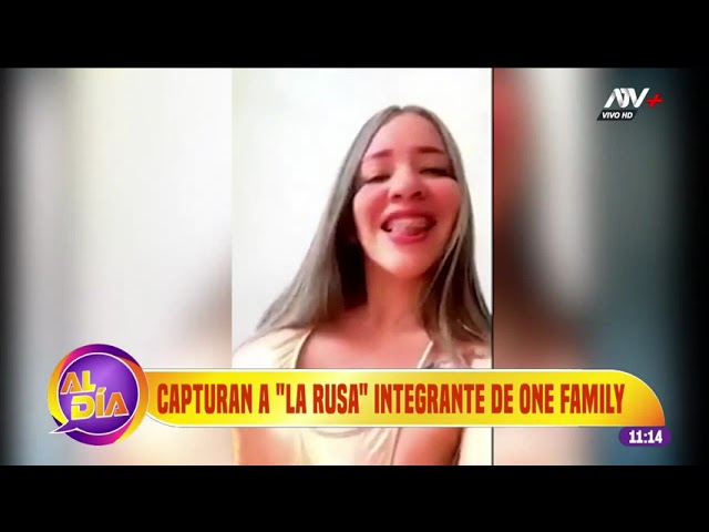 'La Rusa': Influencer y cabecilla de ‘One Family’ es capturada por la PNP