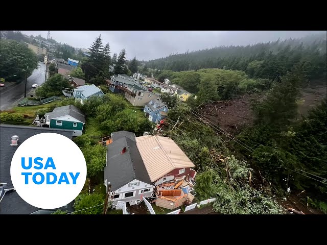 ⁣At least one person is dead, others injured after landslide in Alaska | USA TODAY