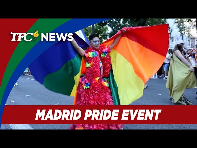 ⁣Filipino LGBTQIA+ community nakiisa sa Madrid Pride Event para maisulong ang pantay na karapatan