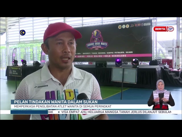 ⁣26 OGOS 2024 - STADIUM RTM- PELAN TINDAKAN WANITA DALAM SUKA MEMPERKASA PENGLIBATAN ATLET WANITA