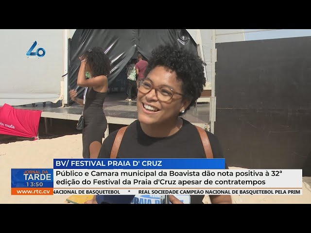 ⁣Público e Câmara da Boavista elogiam 32ª edição do Festival da Praia d'Cruz, apesar de contrate