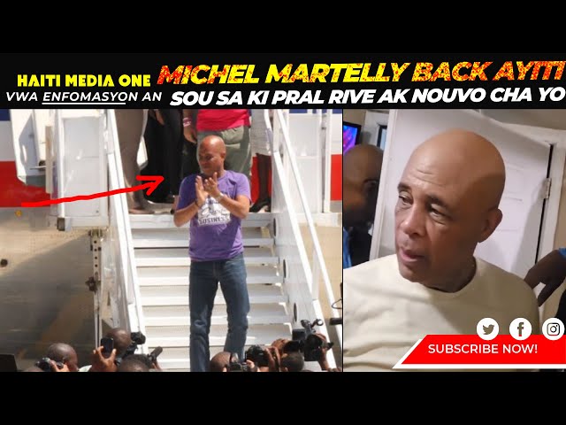 ⁣Figi Martelly Ale Depresion Pran Ansye Przidan Konpa Yo Voyel Tounen Ayiti