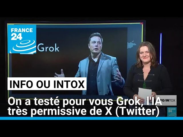 ⁣Je s'appelle Grok : pourquoi l’IA d’Elon Musk fait polémique • FRANCE 24