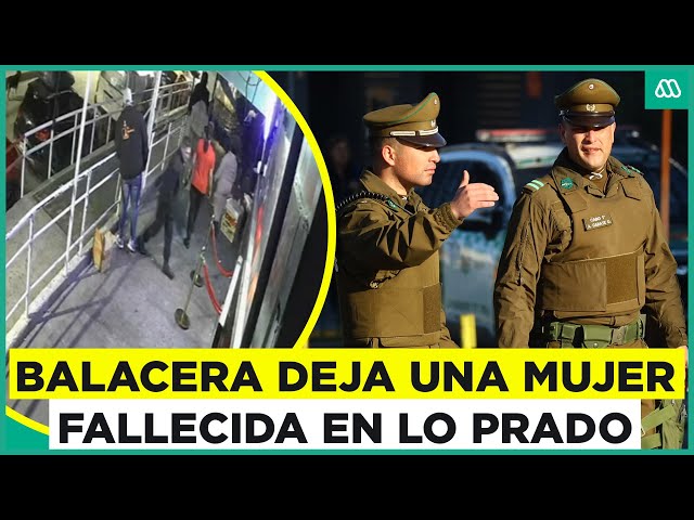 ⁣Balacera en disco de Lo Prado: Una mujer fallecida y tres heridas