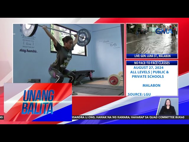 ⁣NCAA, bukas sa pagsama sa weightlifting at gymnastics sa kanilang sports events | Unang Balita