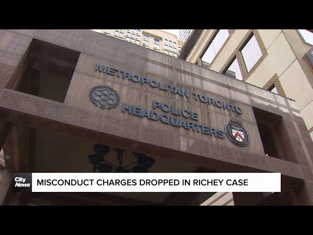 ⁣Misconduct charges against Toronto cops dropped in Tess Richey investigation