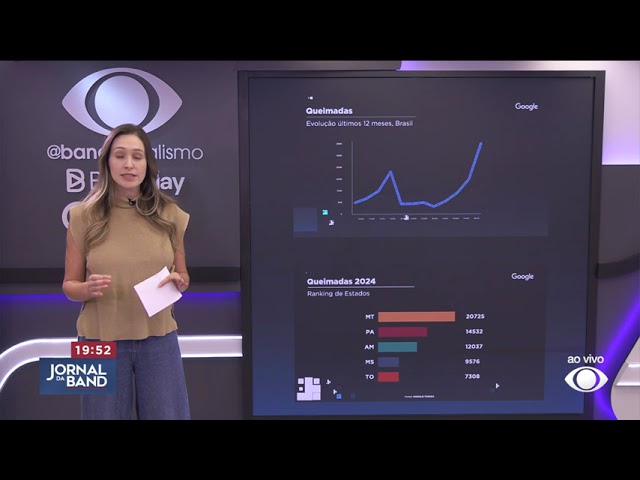 Sala Digital mostra crescimento das pesquisas sobre queimadas no Brasil